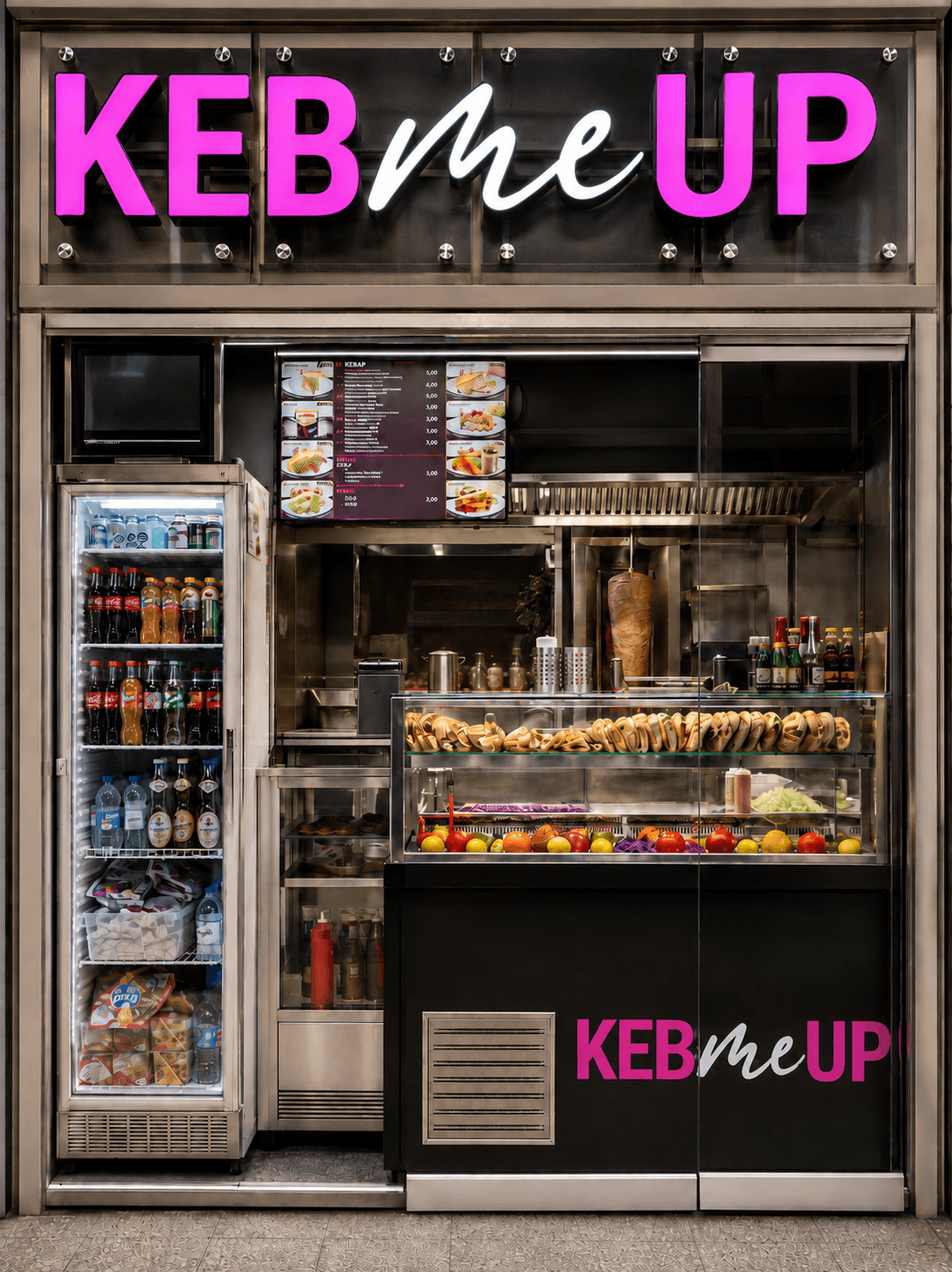 Keb Me Up Döner Restaurant Berlin Warschauer Straße Friedrichshain